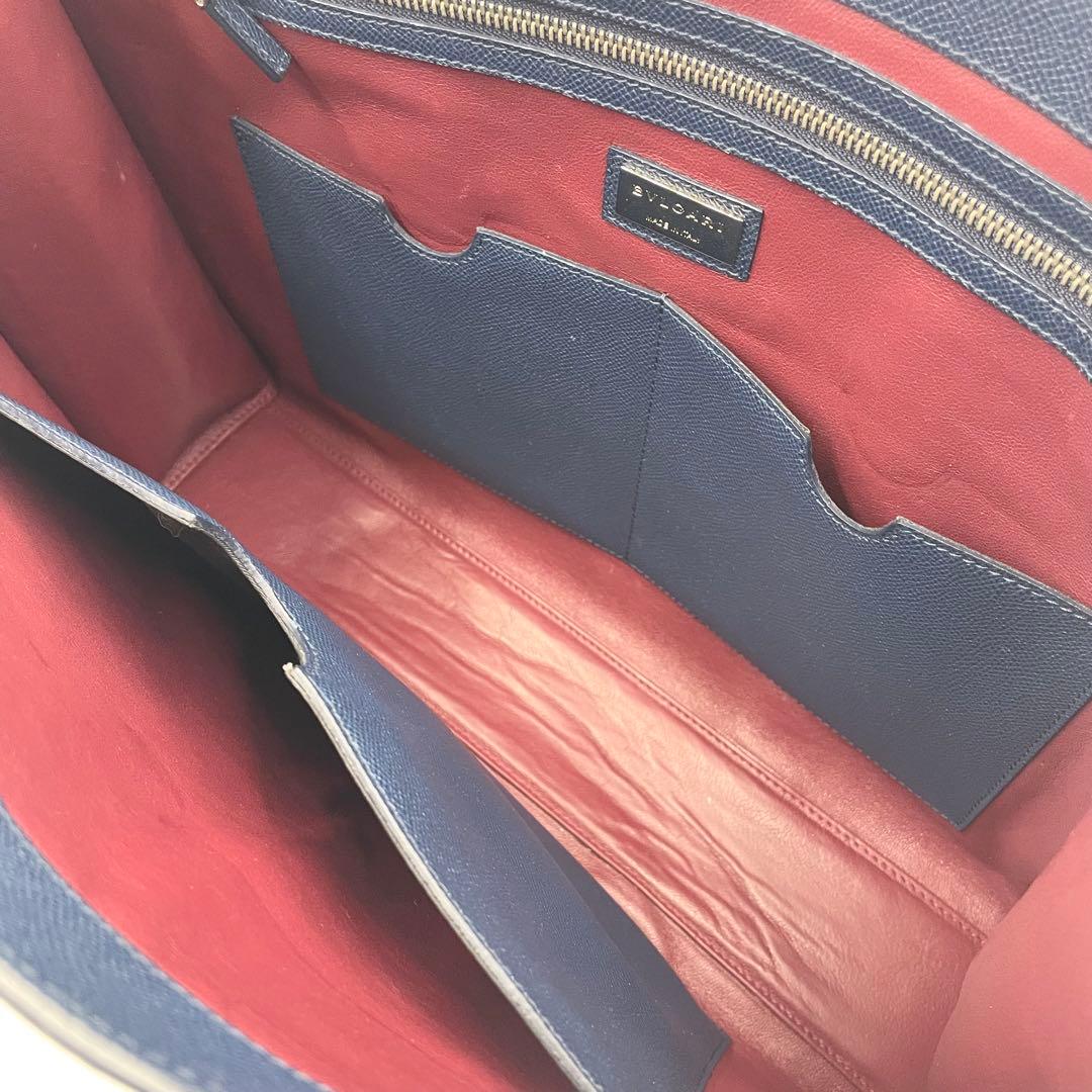 【最高級・極美品】BVLGARI ブルガリマン ビジネストート ブリーフケース