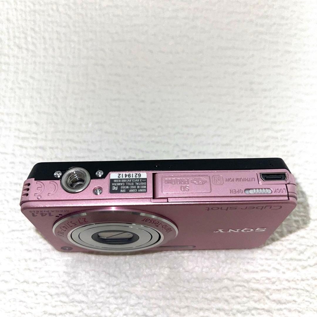SONY Cyber-Shot DSC-W350 コンデジ ピンク