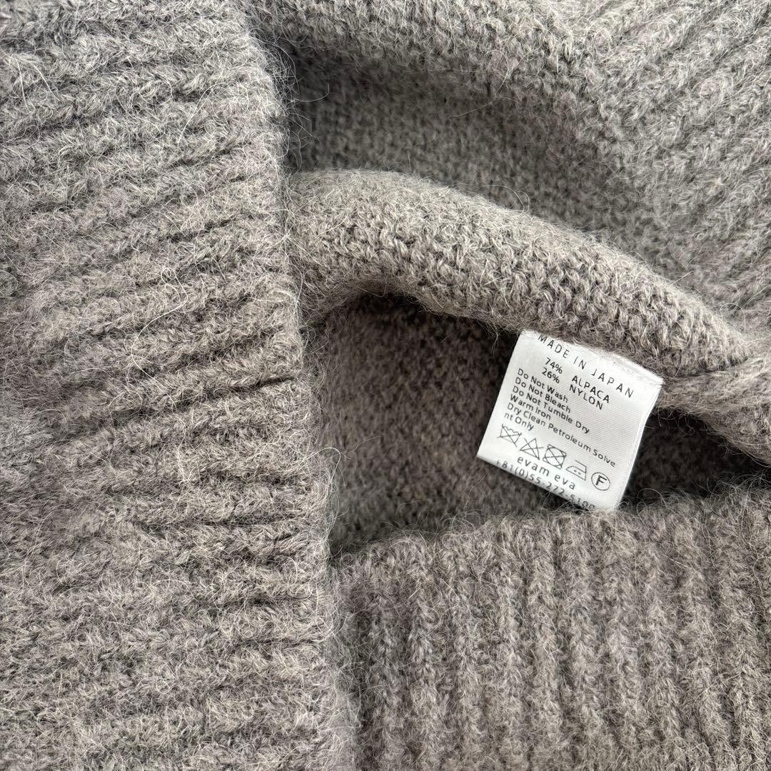 トップス evameva alpaca lily cardigan col 47