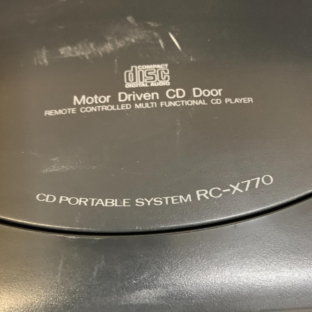 Victor　CDラジカセ　RC-X770 動作OK
