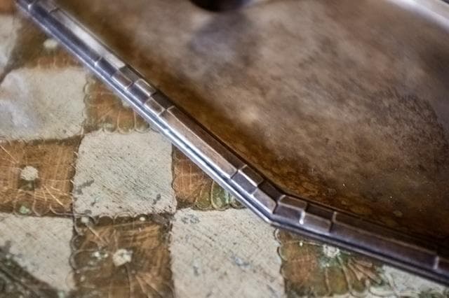 1900s フランス 多数派オクトゴナル リキュールカップとトレイ アンティーク