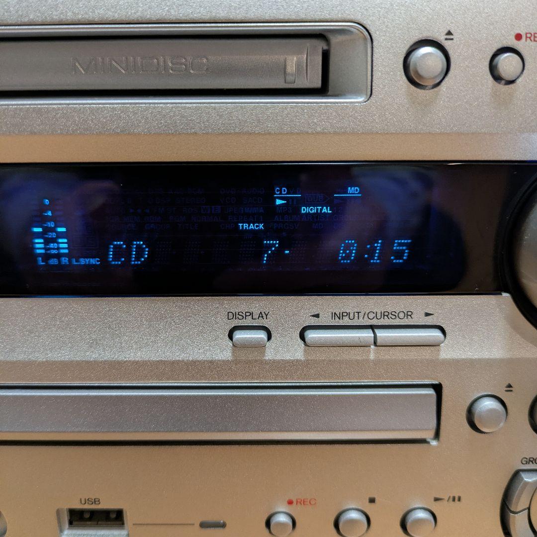 【動作品】オンキョー ONKYO CD/MDチューナーアンプ FR-N9FX