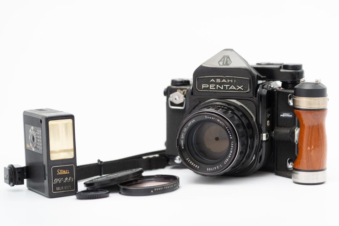 【中古】PENTAX 67 TTL + TAKUMAR 105mm F2.4