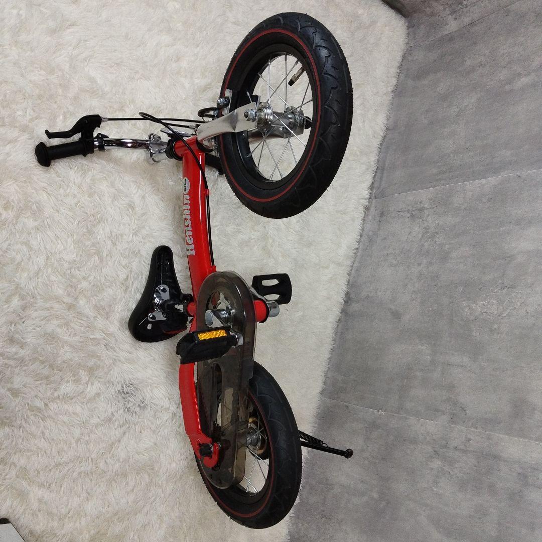 【極美品】Henshin Bike へんしんバイク 12インチ 赤 スタンド付