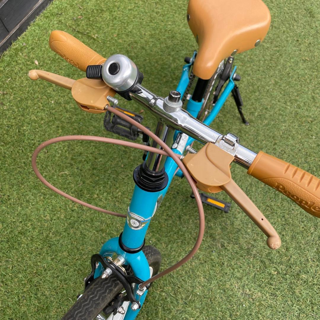 People(ピープル)子供用自転車 青　ケッターサイクル　比較的美品