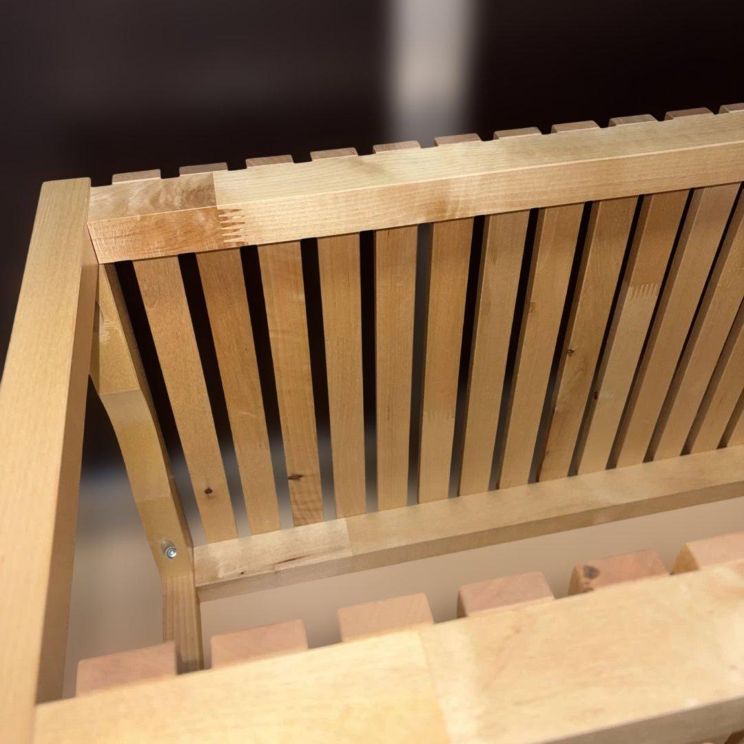 【廃盤品】IKEA MOLGER モルゲル 木製ベンチ バーチ無垢