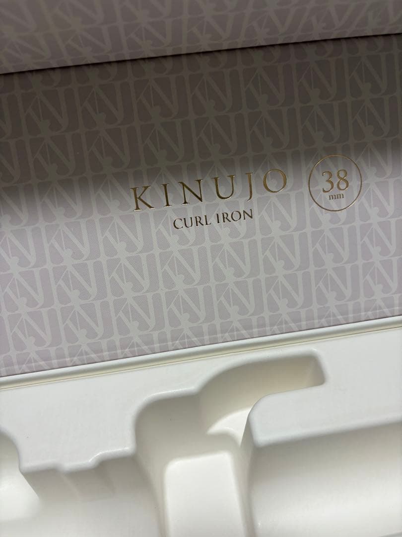 即*ま様 絹女　KINUJO 38mm カールヘアアイロン