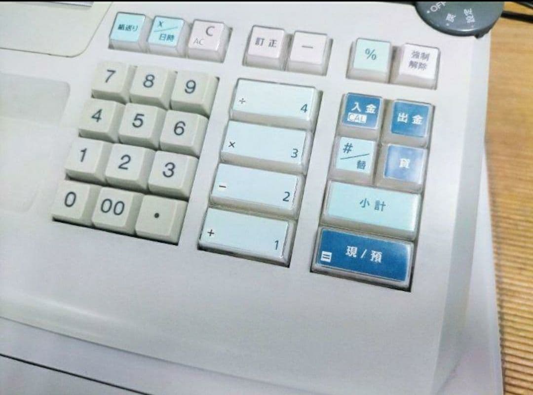 カシオレジスター　100ER　簡単便利特殊　送料込　464440