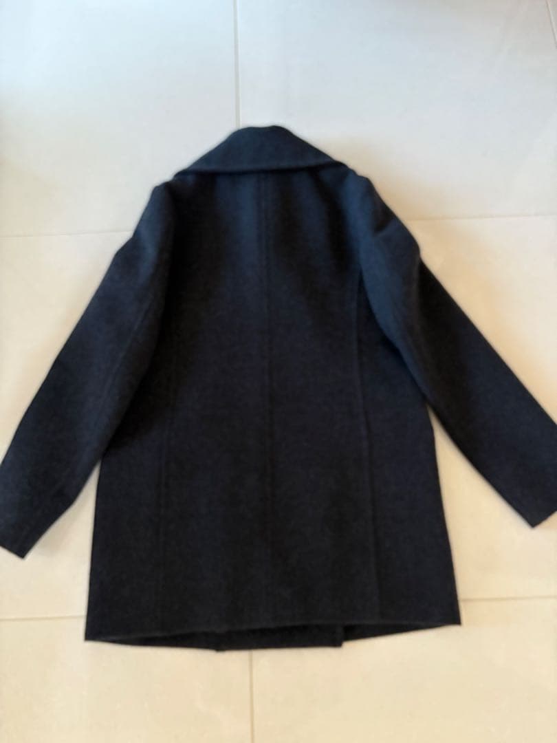 EST:NATION ダークグレー ダブルブレストコート