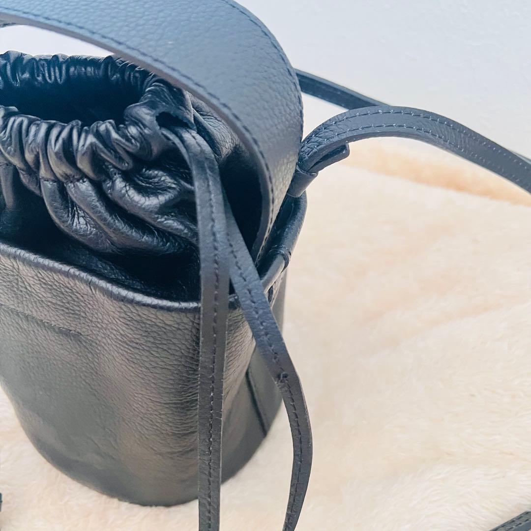 【美品】the highlights ザハイライツ'pot' ink black