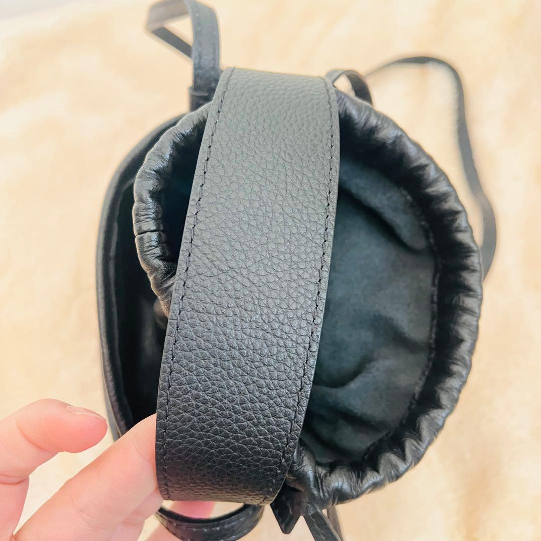 【美品】the highlights ザハイライツ'pot' ink black