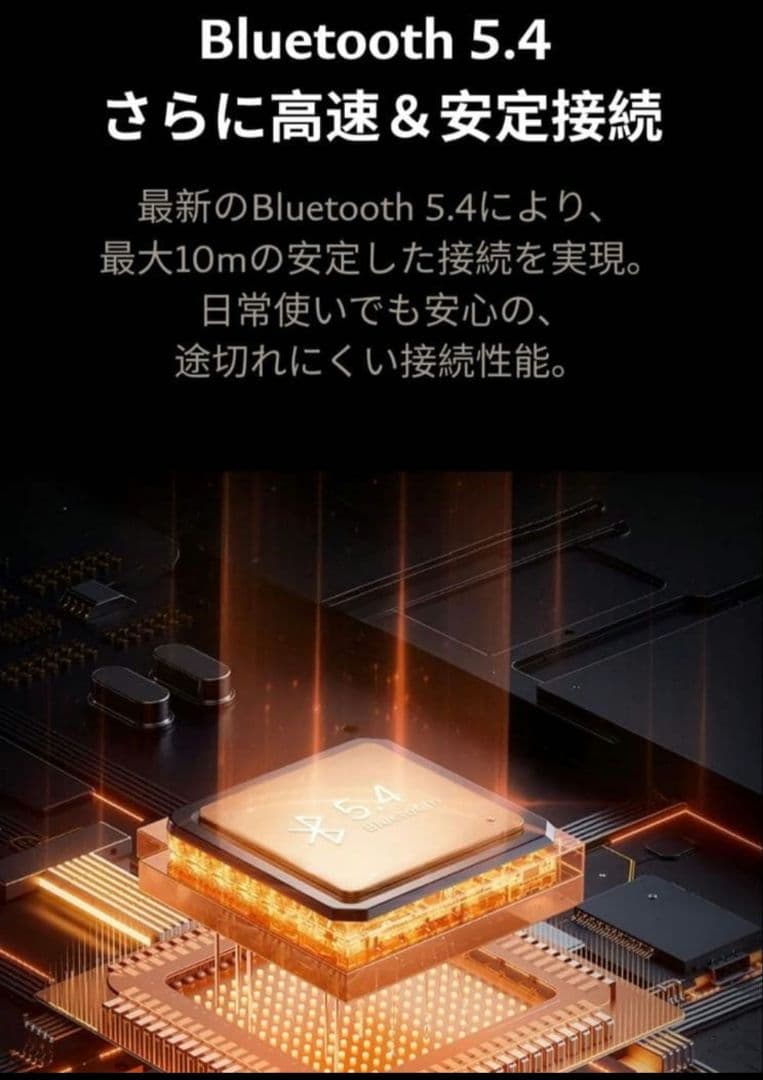 BUTTONS CLIP ワイヤレスイヤホン シルバー・ブラック