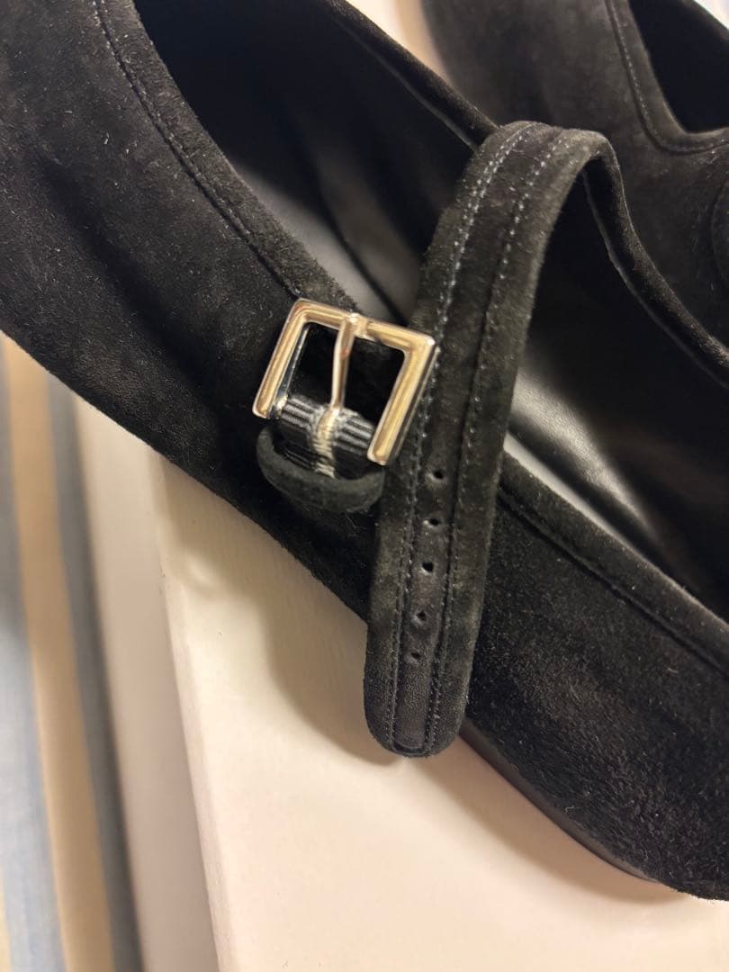 新品未使用 THE ROW Boheme MJ スエード ブラック 39