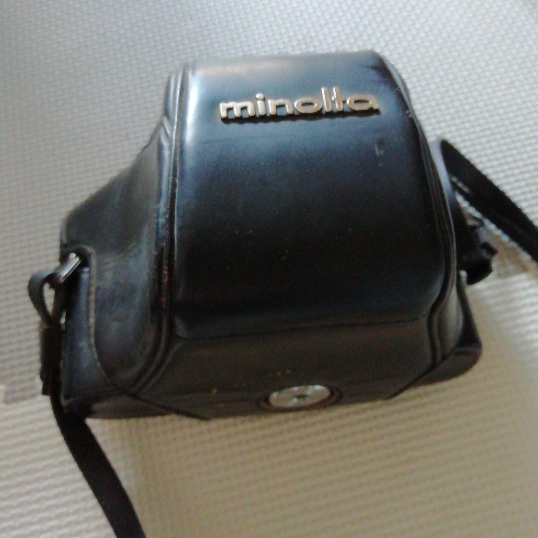 コニカミノルタ　古いカメラ　ケースあり