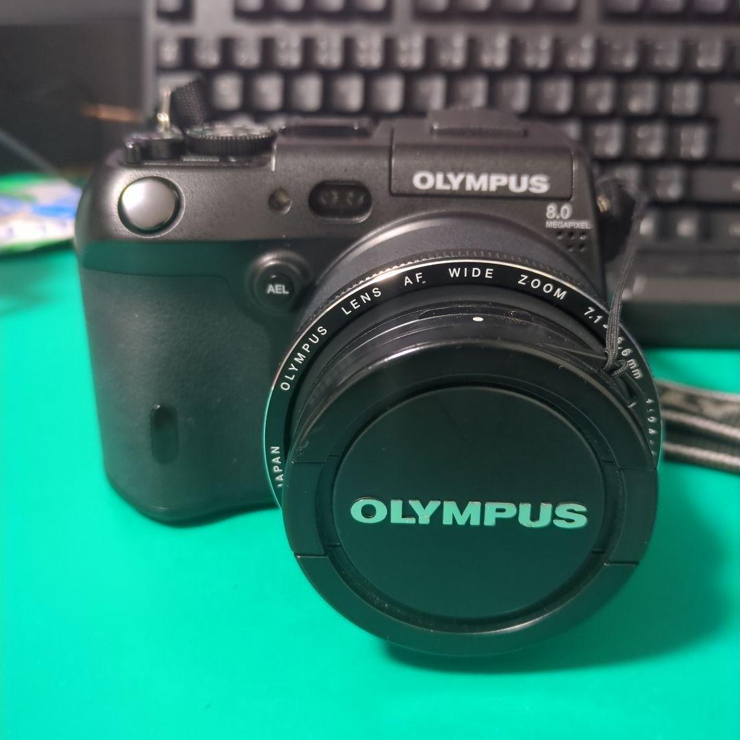 動作確認済 CAMEDIA OLYMPUS C-8080 Wide Zoom