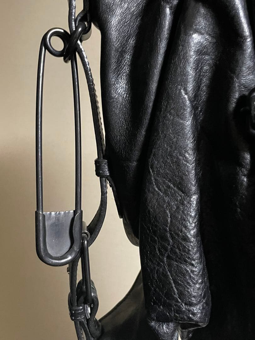 パトリックステファン 初期型 アトリエバッグ 馬革 黒 日本製