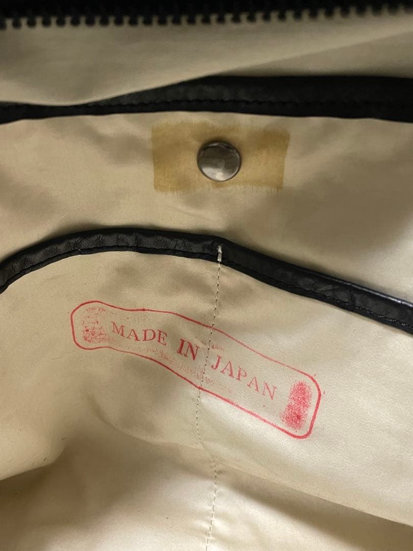 パトリックステファン 初期型 アトリエバッグ 馬革 黒 日本製