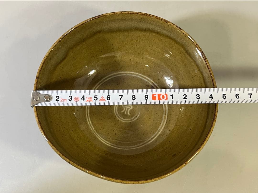 DT752 茶道具 横井米禽作 雲鶴写鉢 共箱