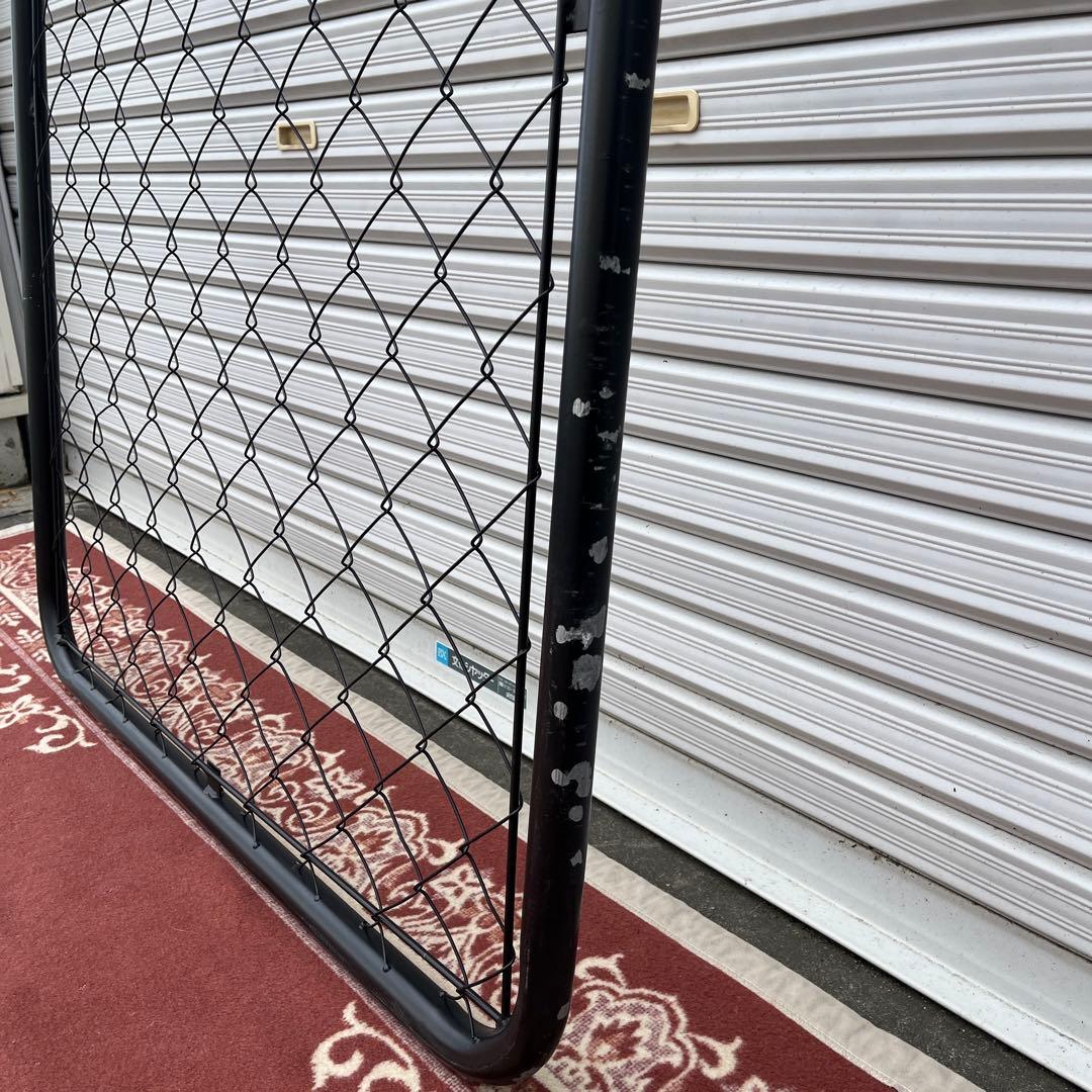 アメリカンフェンス 3枚◾️黒ブラック180cm x 90cm ガレージインテリア