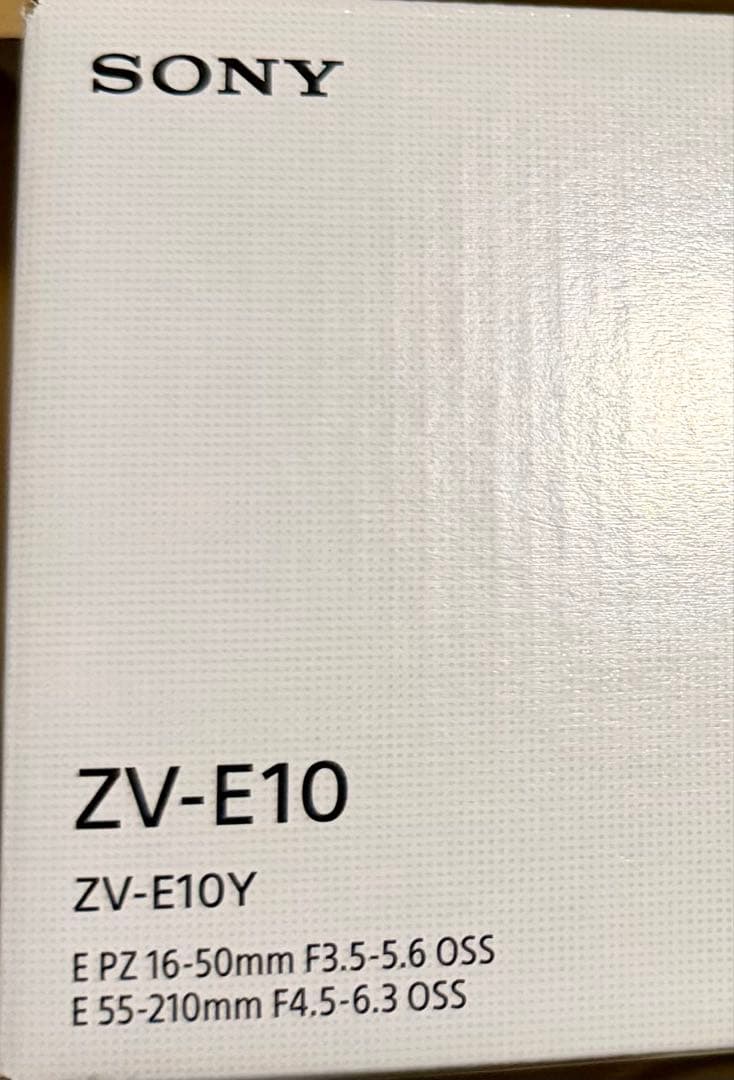 【美品】SONY ZV-E10Y 純正ダブルズームレンズキット　他アクセサリー