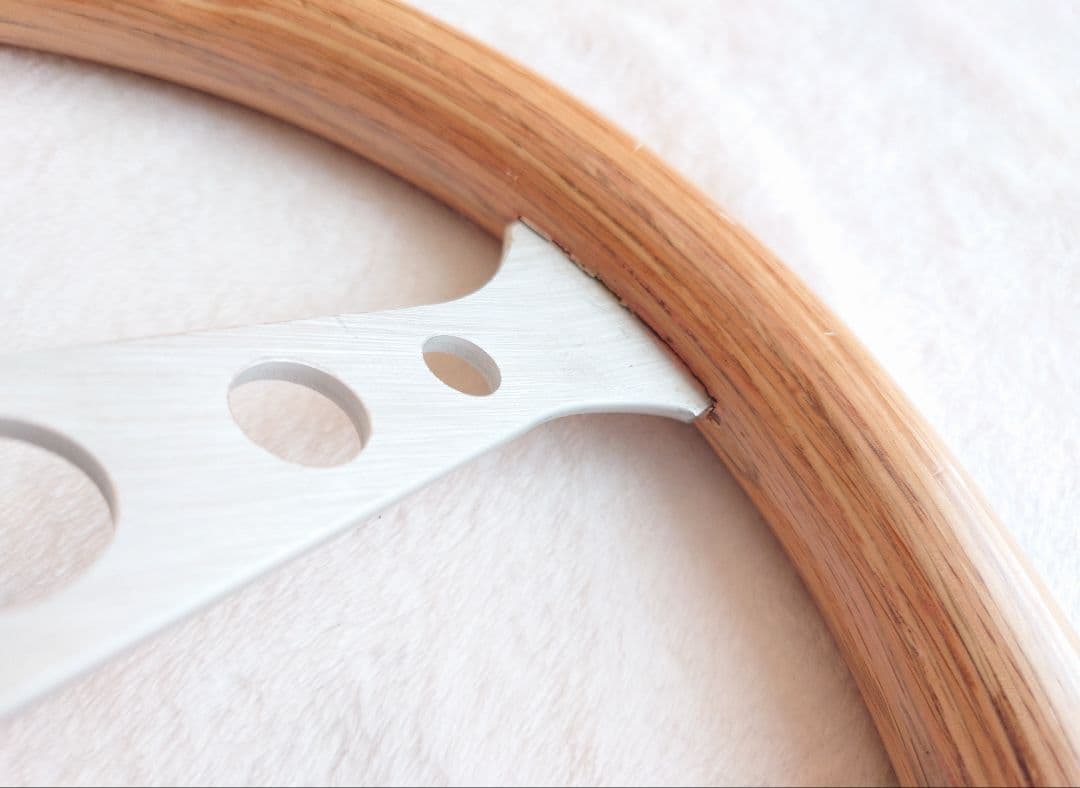 未使用 TIYPEOR ウッドステアリング 15インチ 社外