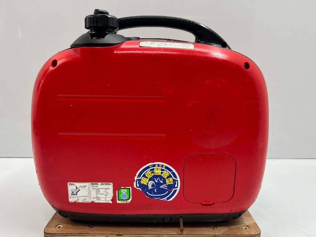 新ダイワ インバーター発電機 iEG1600M 【動作良好・保証付】★81211