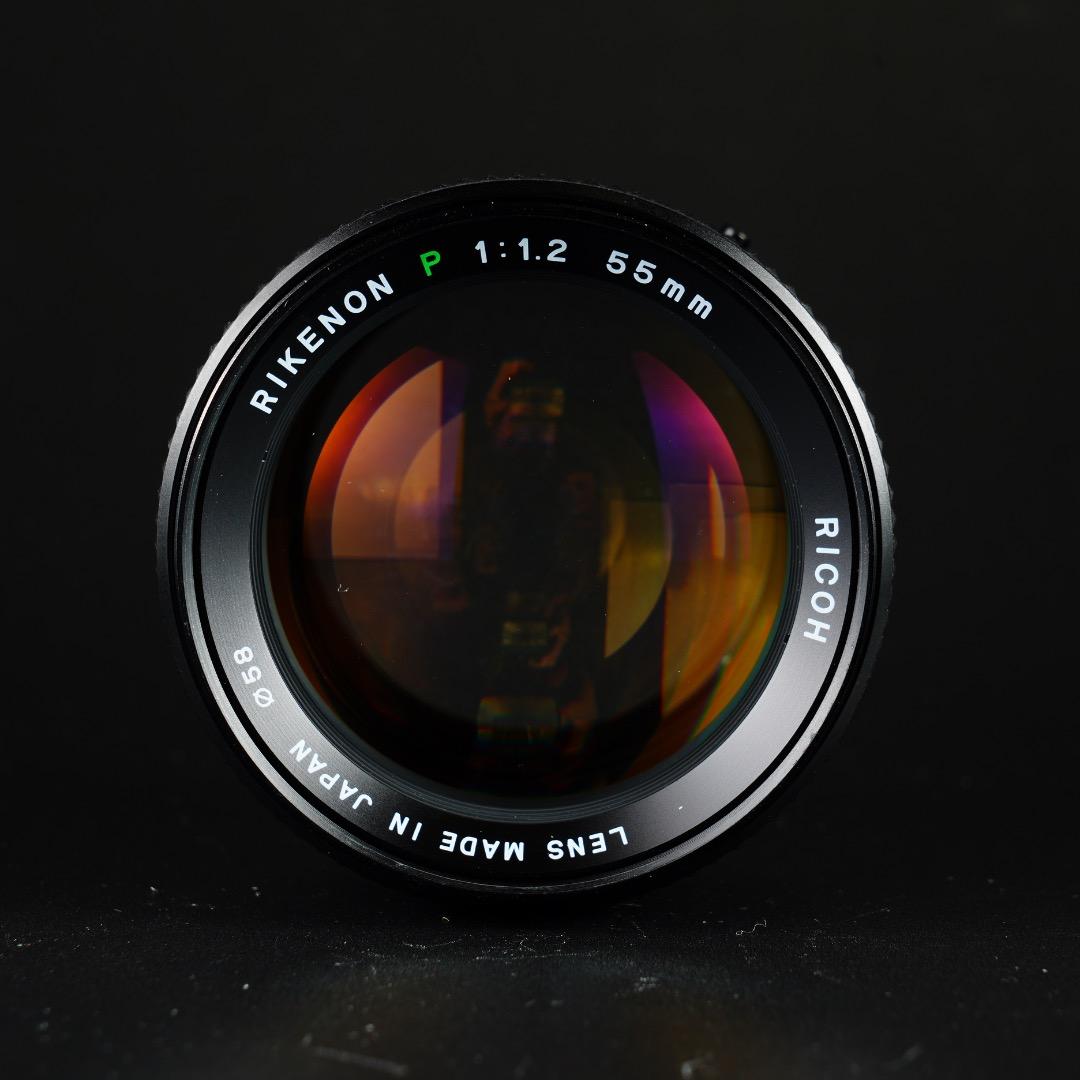 【極美品】動作◎ リコー RIKENON P 55mm F1.2 大口径 480