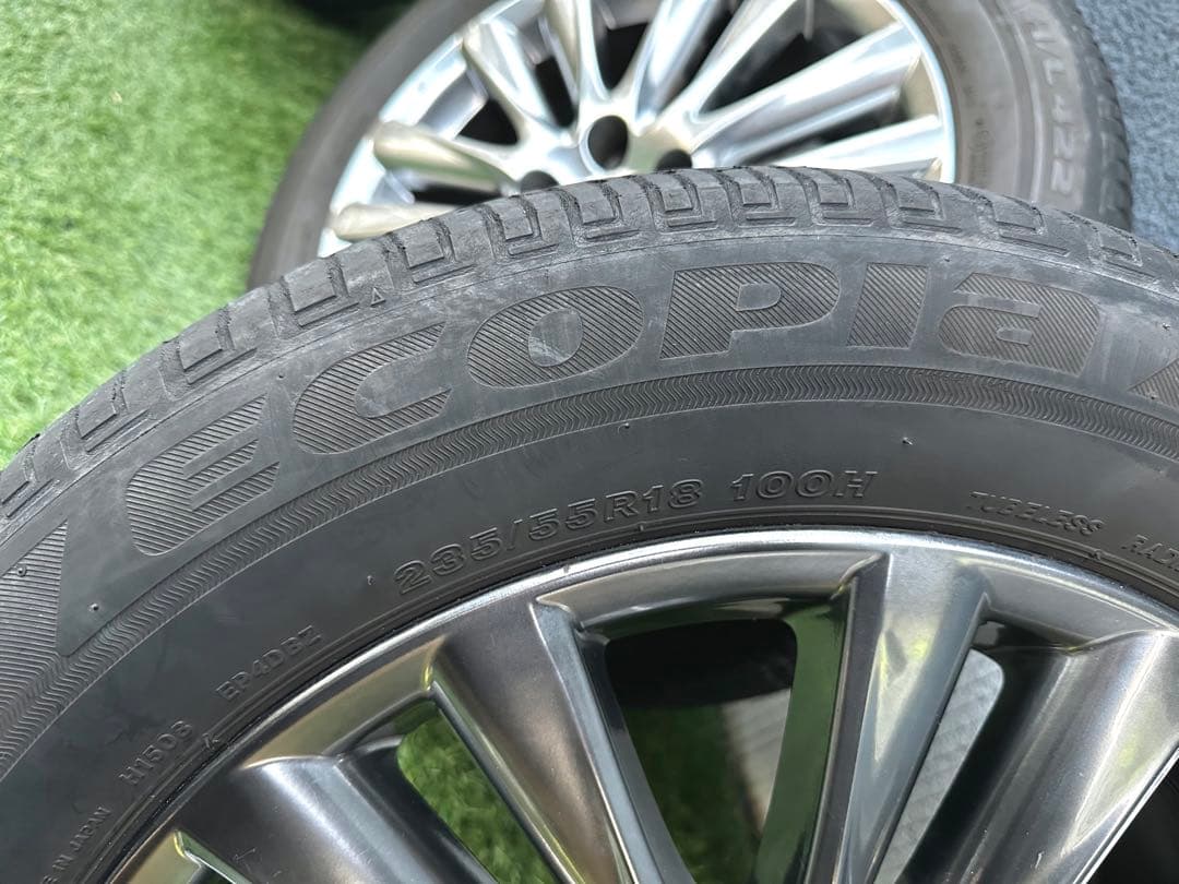 ハリアー60トヨタ 18インチ ホイールセット 純正ホイール