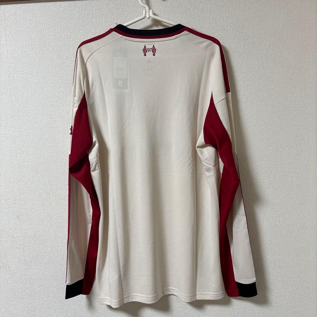 【新品】リヴァプール リバプール 25/26 アウェイ 長袖ユニフォーム XL