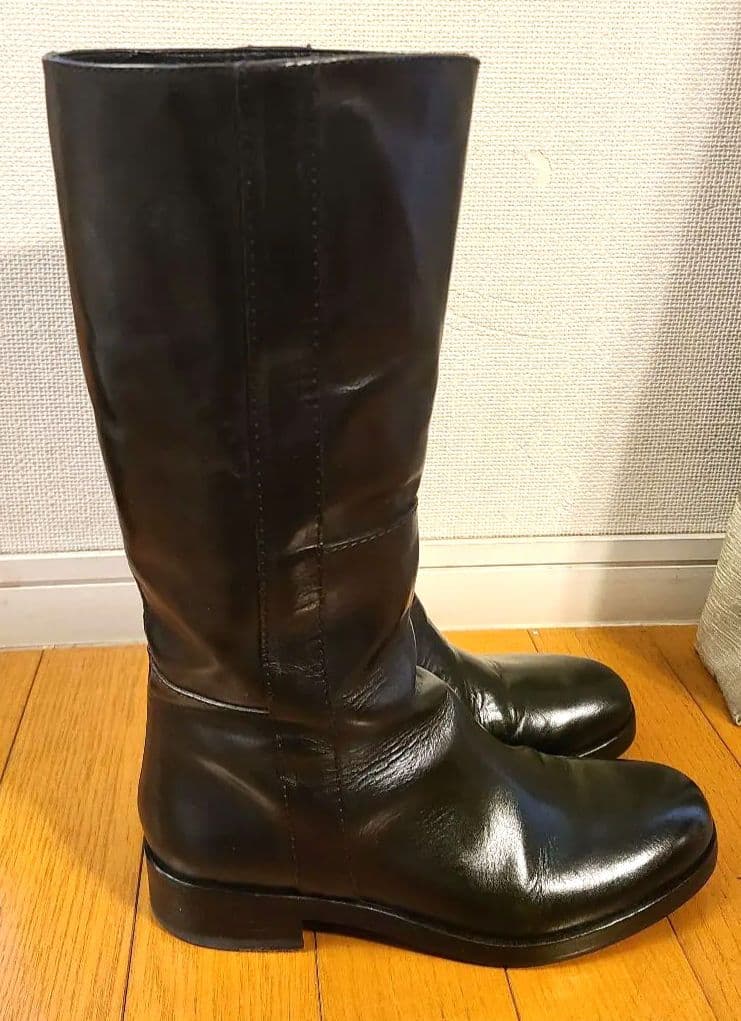 ジルサンダー JIL SANDER ロングブーツ 22cm ブラック