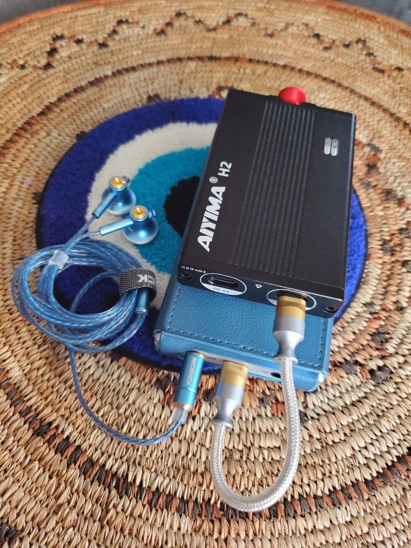 (本日限定特価)FiiO JM21 + 中華アンプ＋イヤホン3本ほか付属品多数