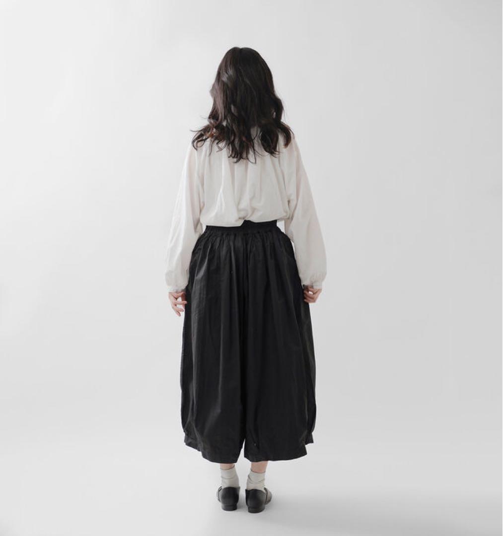 HARVESTY ハーベスティ 40コーマ糸ツイルサーカスキュロットパンツ