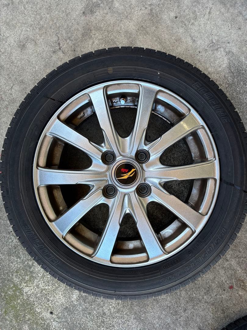 てーボラン 155/65R14 夏タイヤ2本