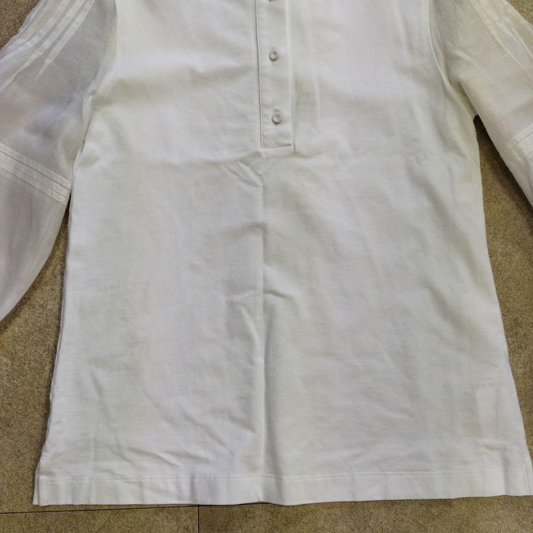 ペゼリコ ペセリコ PESERICO ホワイト バルーンスリーブ シャツ 38