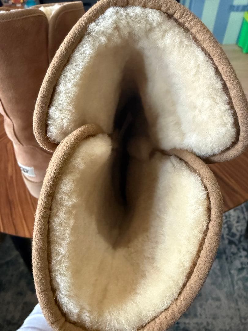 MT 　UGG ムートンブーツ　キャメル　23cm