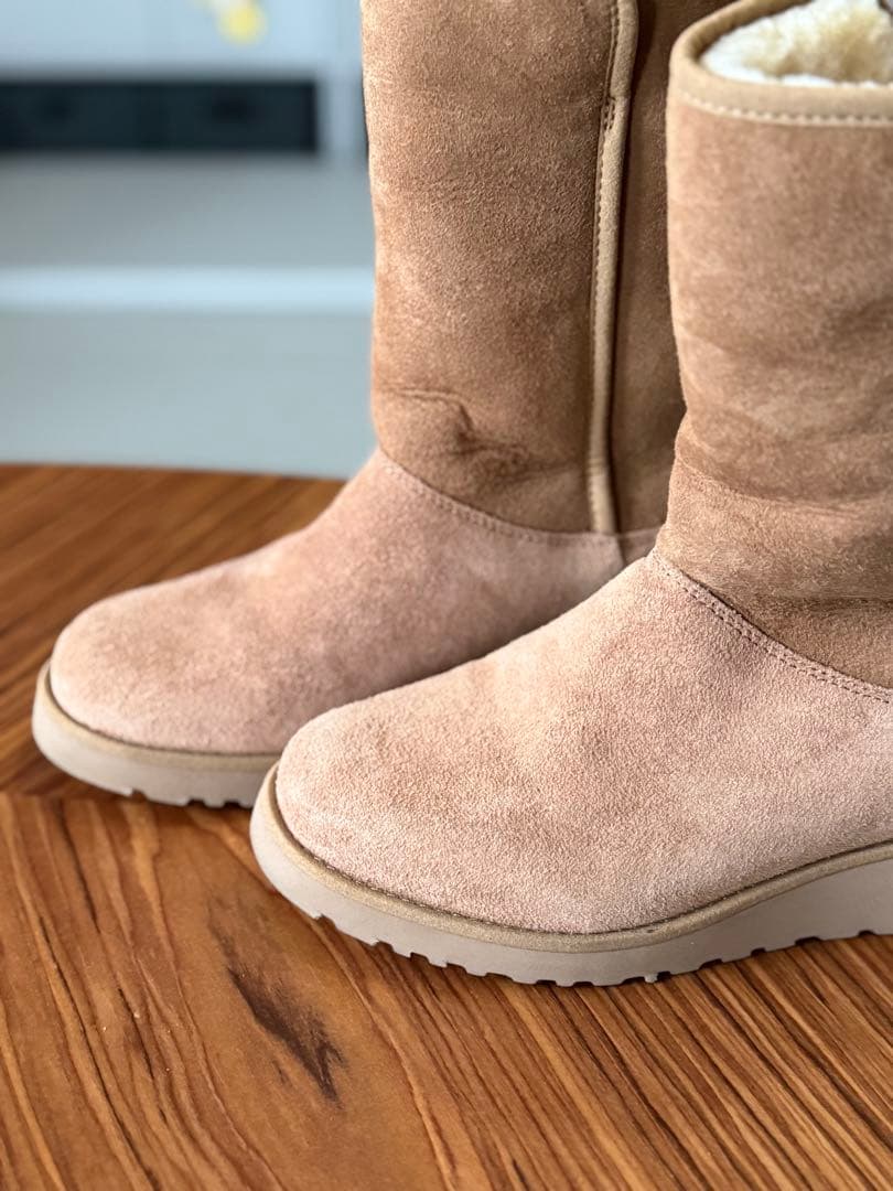 MT 　UGG ムートンブーツ　キャメル　23cm