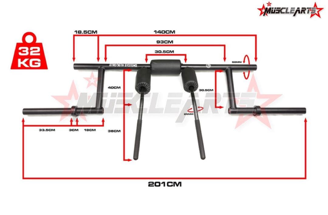 セーフティスクワットバー muscle arts 直接引き取り限定