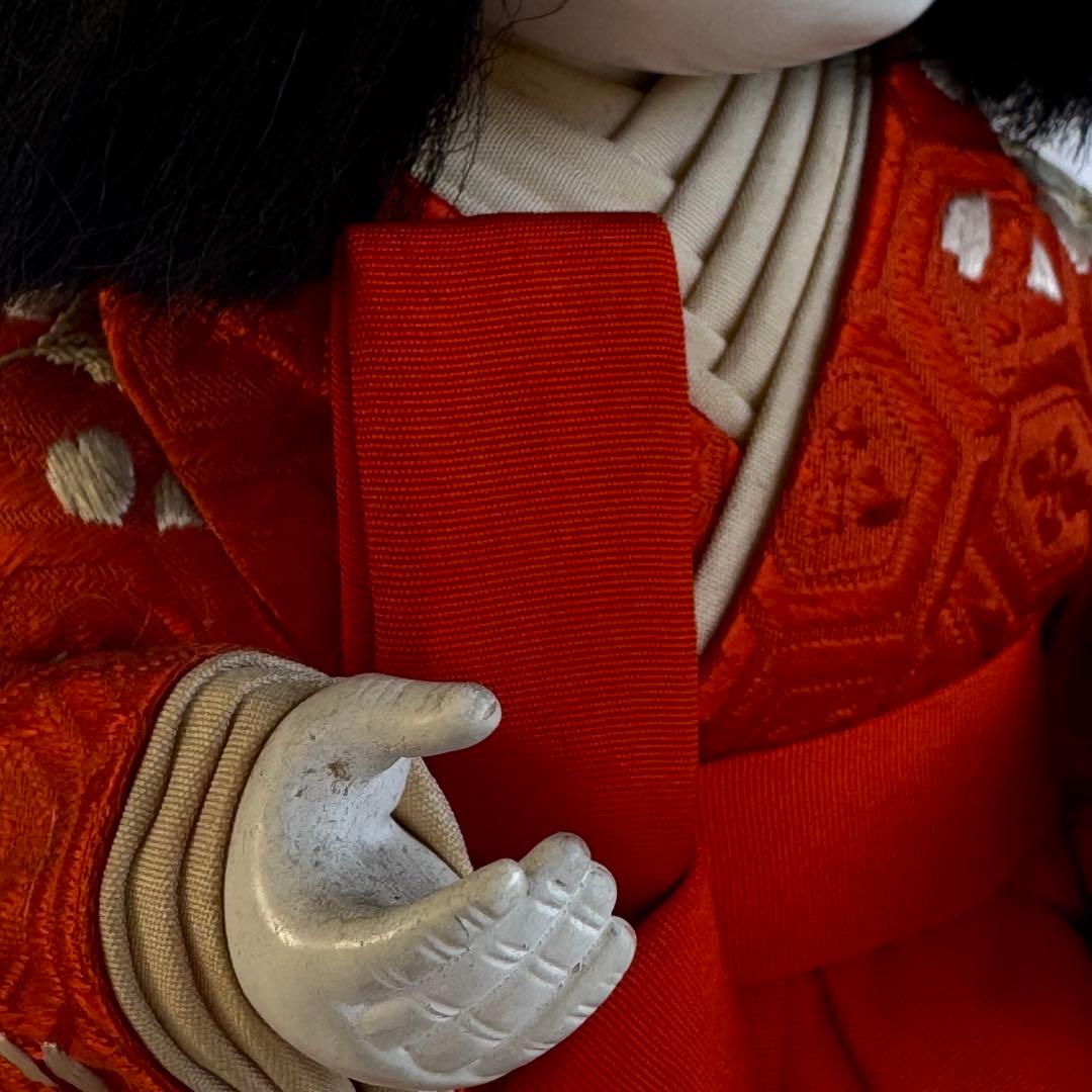 狆引き官女　雛人形　お雛様　ひな祭り