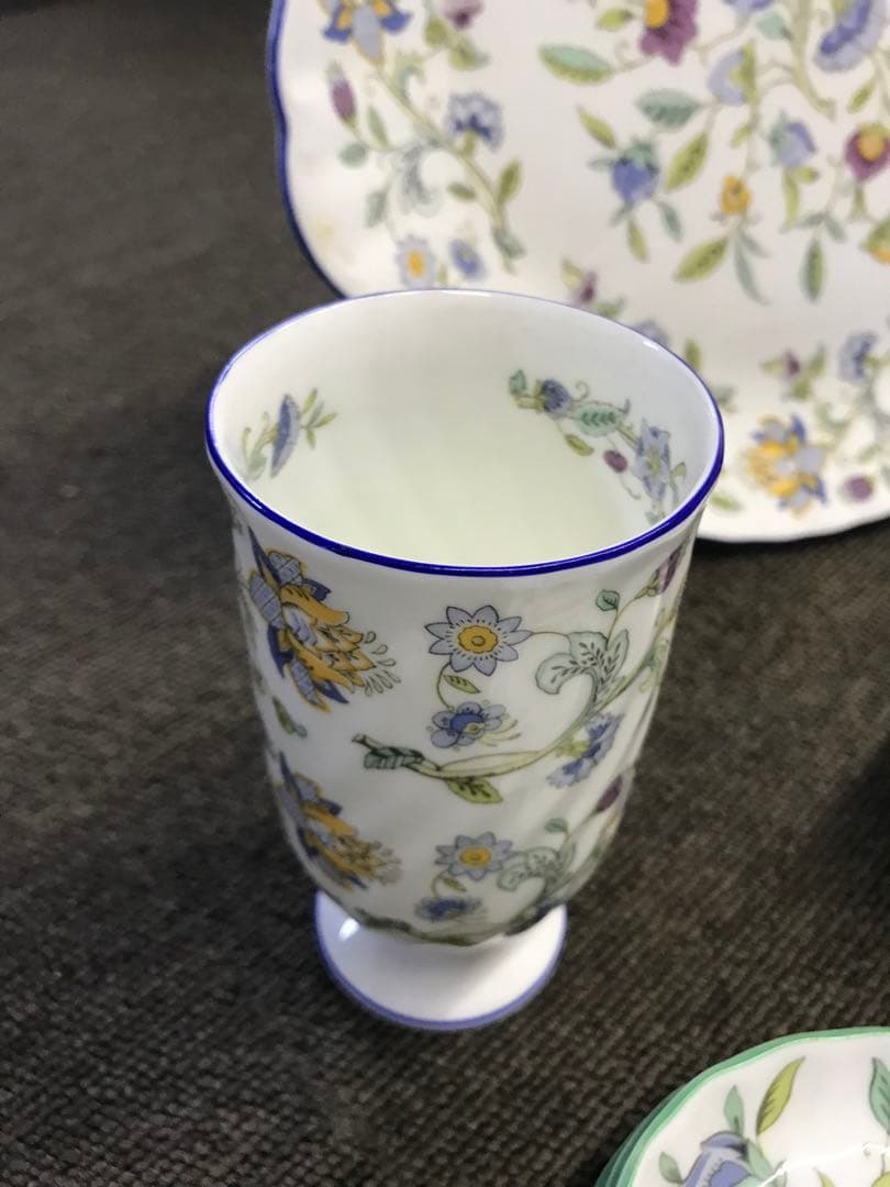 Minton 花柄食器セット 陶器製 10点