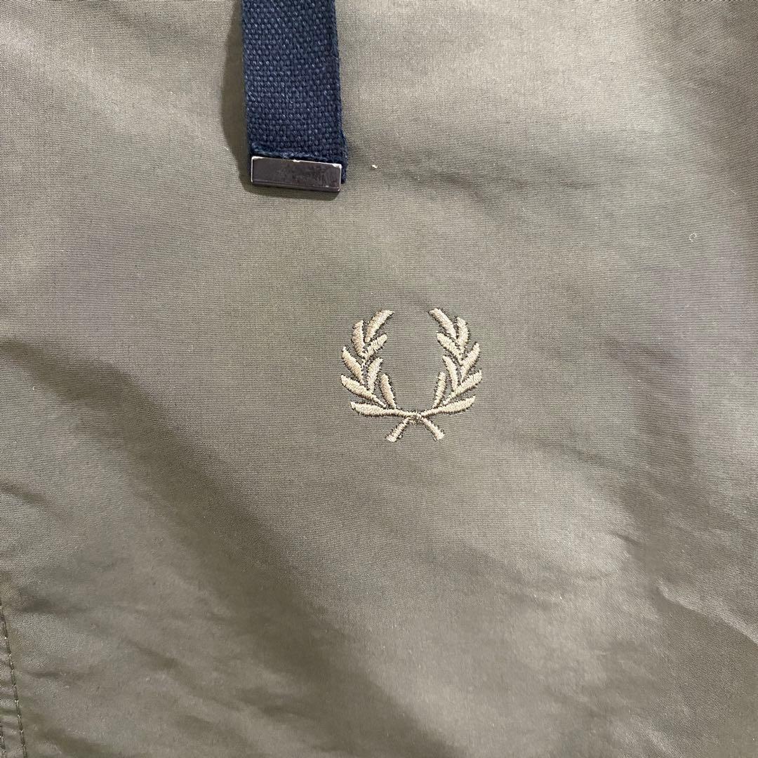 極美品　フレッドペリー　モッズコート　キルティング　切替　カーキ　UK10　L