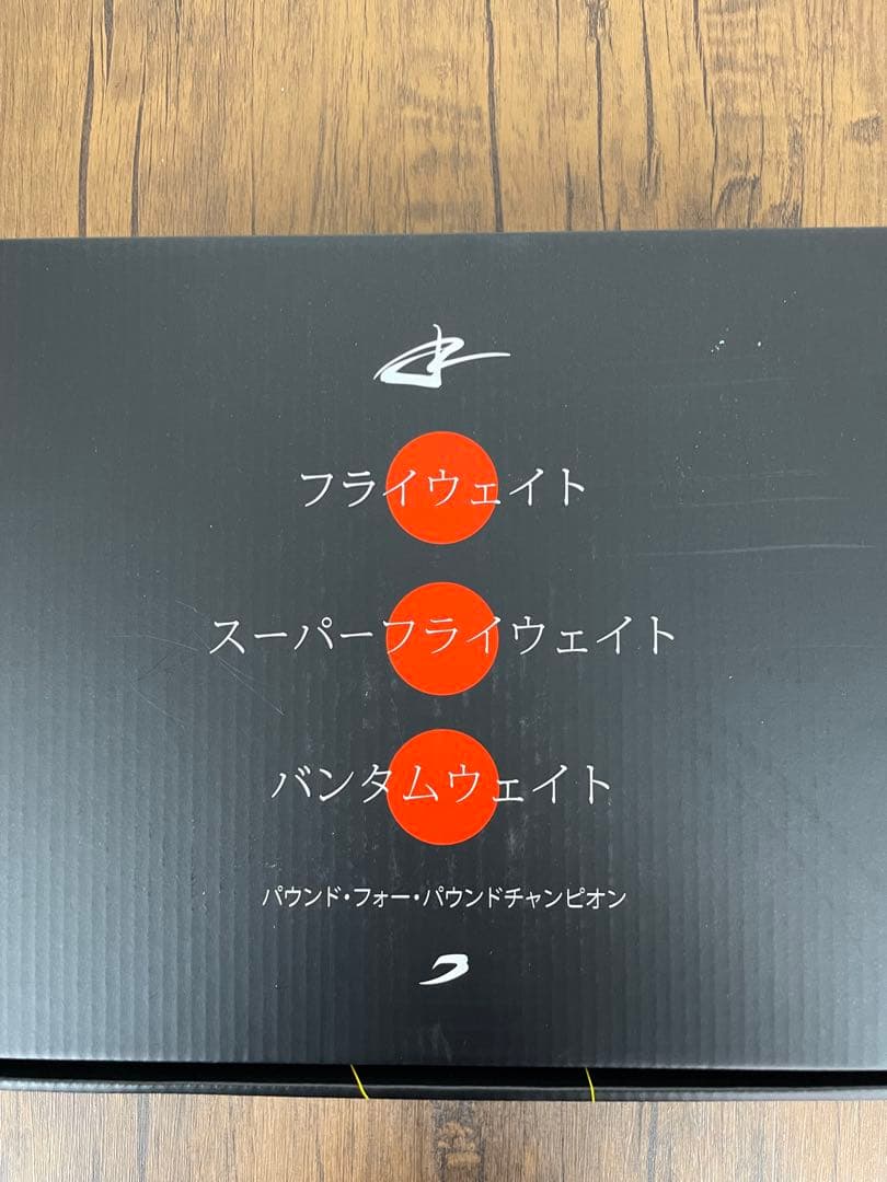 中谷潤人選手モデル　BOXRAWボクシングシューズ