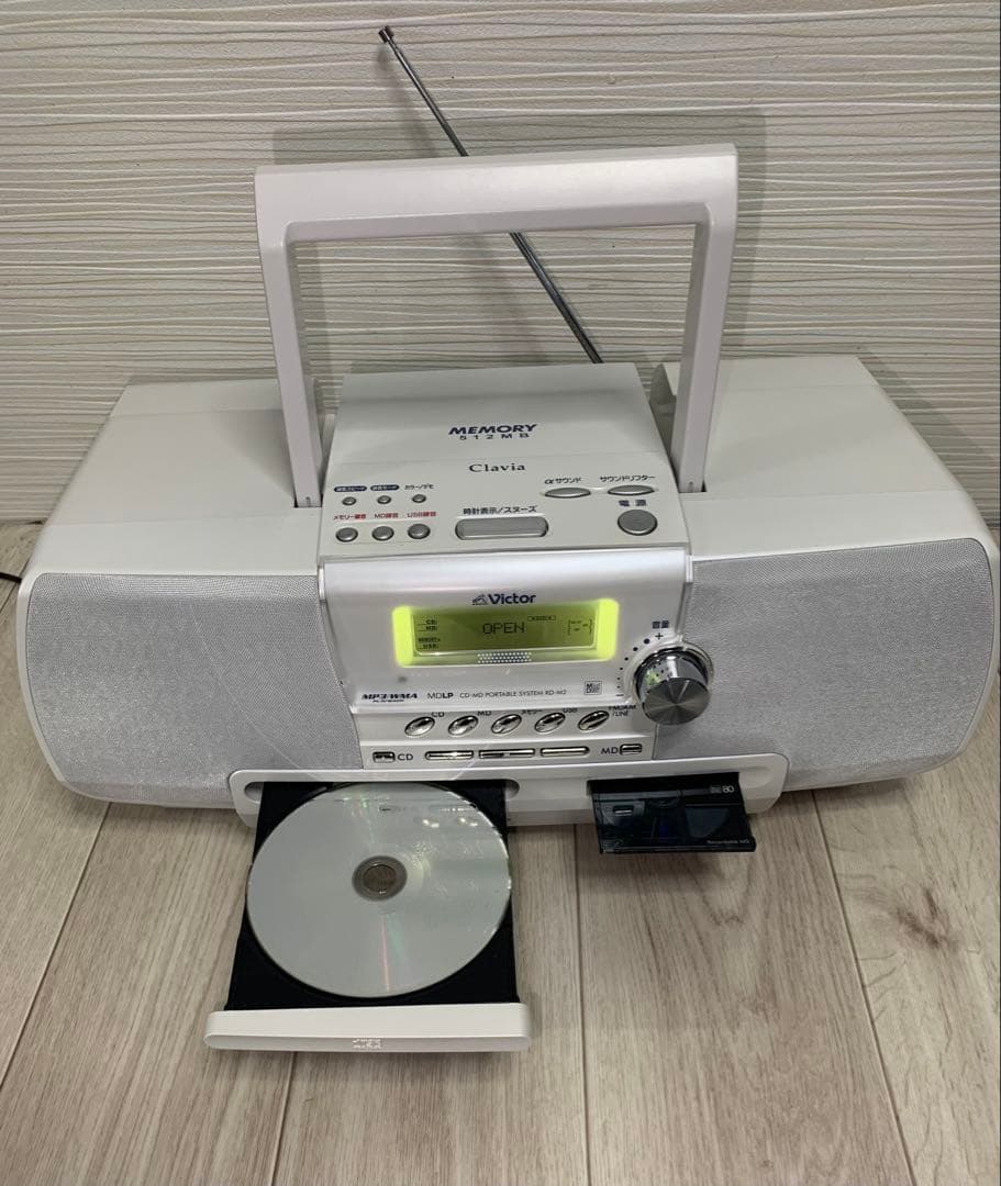 Victor ビクター ホワイトRD-M2 クラビア Clavia CD-MD