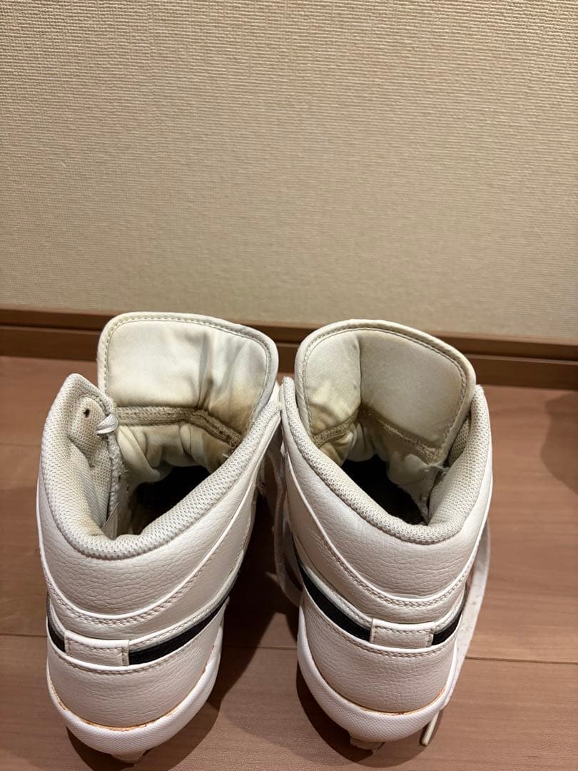 Nike Air Jordan 野球 スパイク ホワイト26cm
