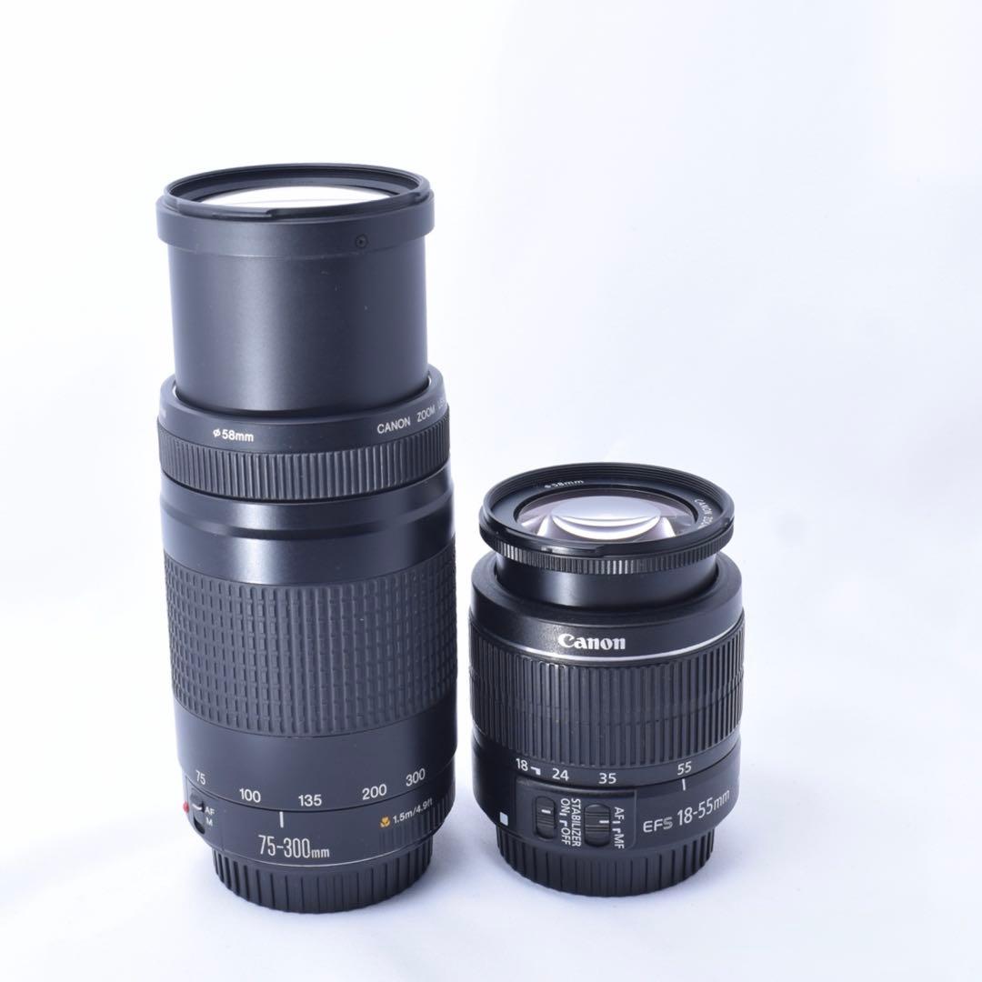 ✨卒業や入学式、旅行などに✨️Canon Kiss X7 ダブルレンズセット