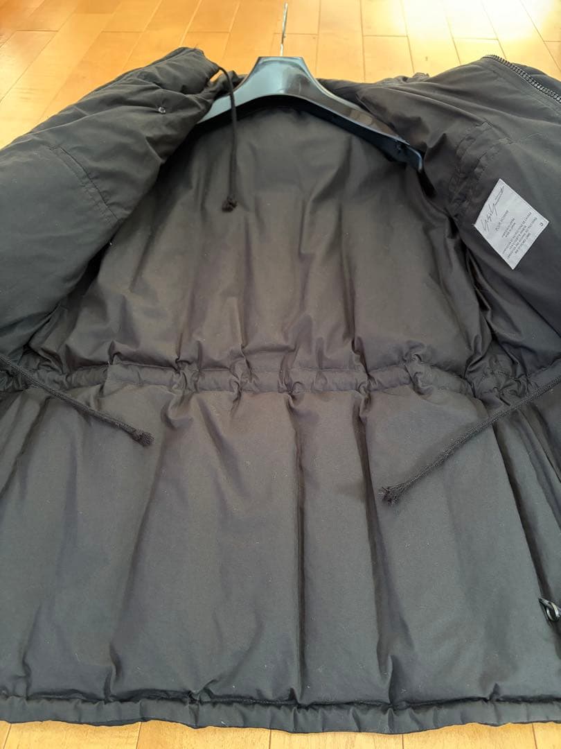 Yohji Yamamoto フード付ダウンジャケット