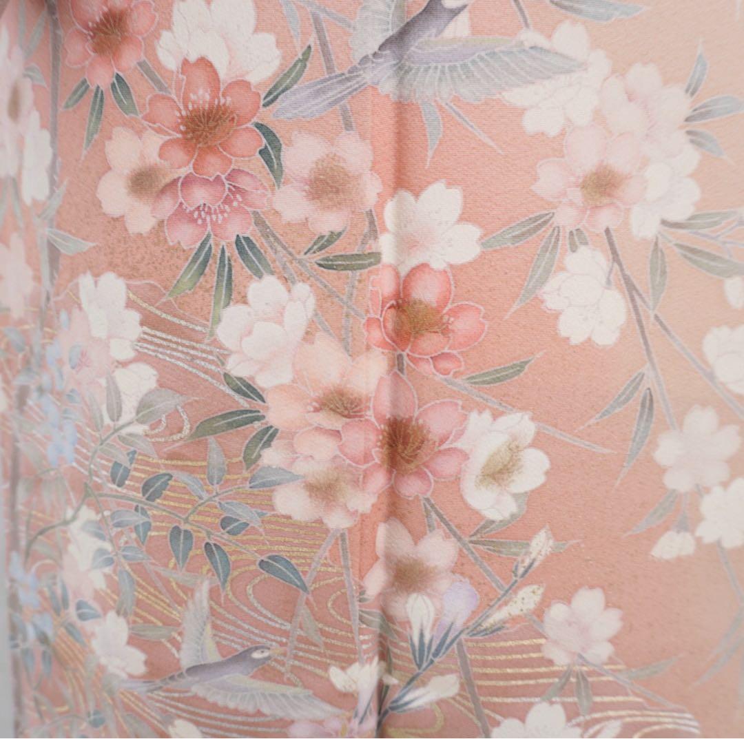 訪問着フルセット　296▪︎ 正絹　卒業式　入学式　お宮参り　七五三　披露宴