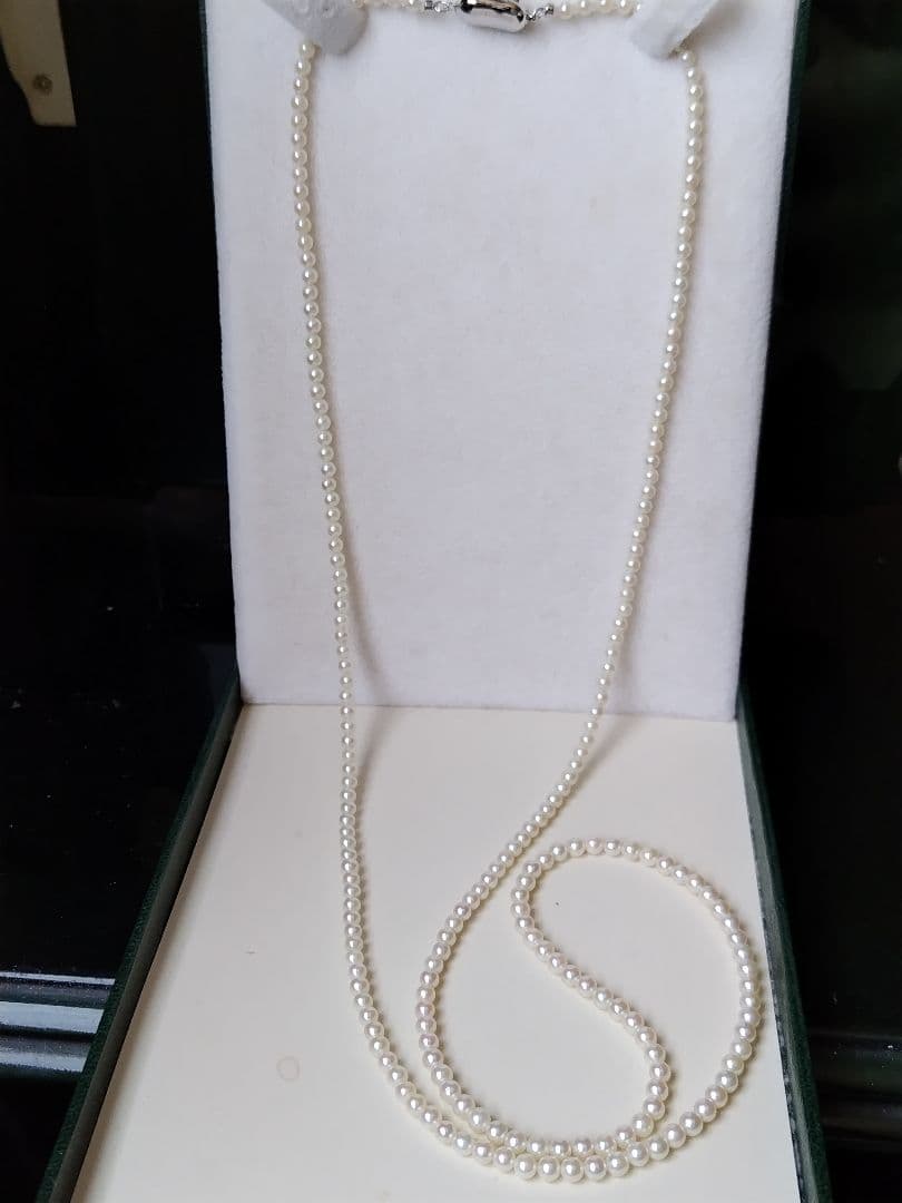 アコヤ真珠ベビーパール ロングネックレス