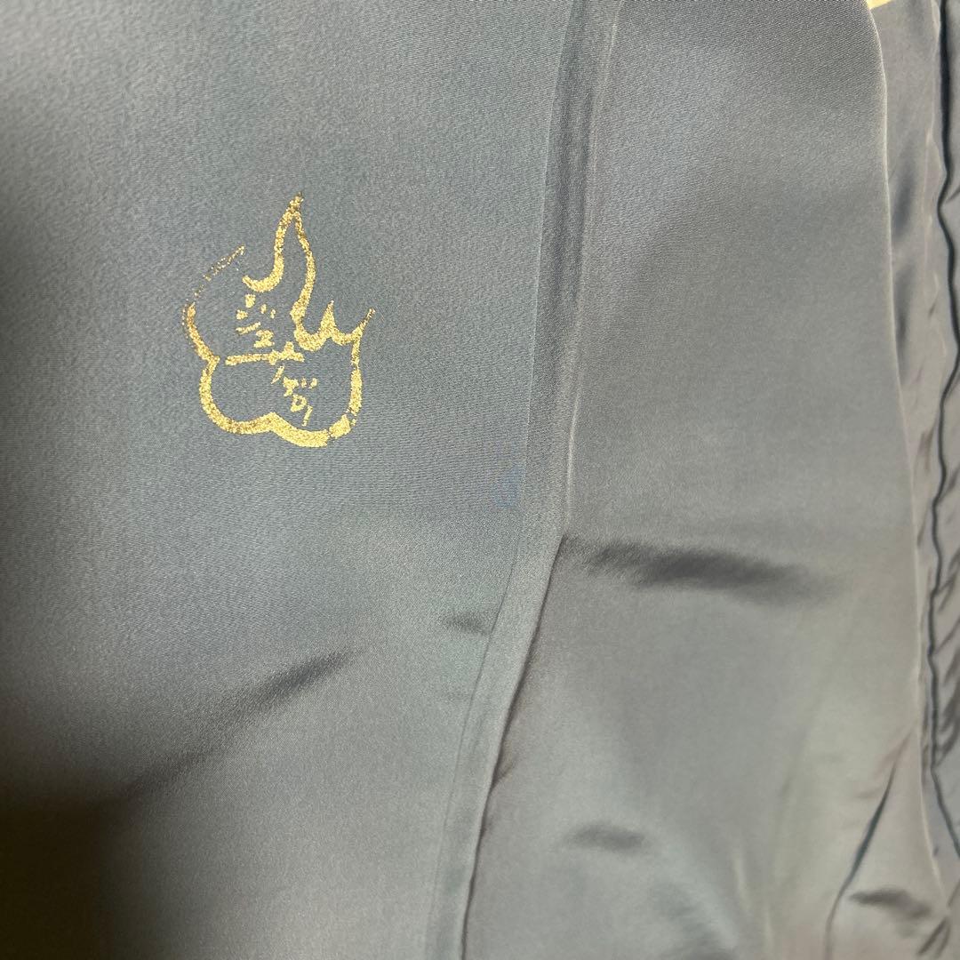 着物　ちりめん小紋　ジュサブロー トールサイズ 裄長