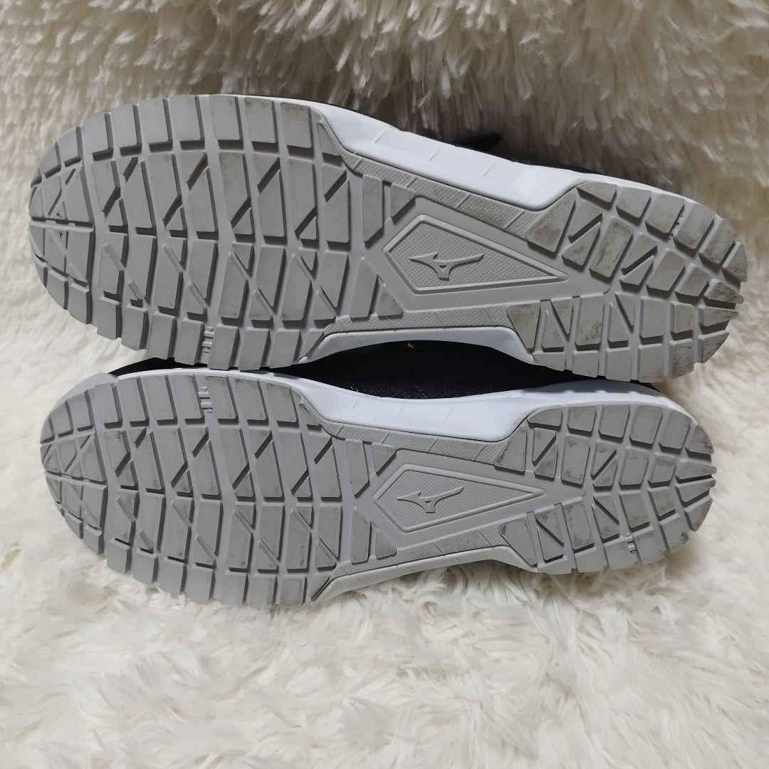 【美品】ミズノ MIZUNO ALMIGHTY オールマイティ 安全靴 ブラック