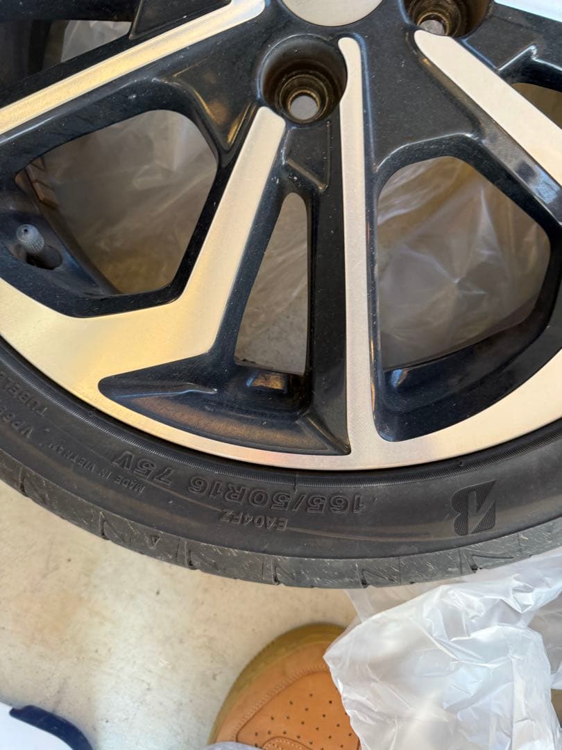 16インチ タイヤホイールセット コペン　エクスプレイ　純正ホイール　ポテンザ